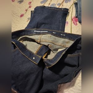 Men's dark wash jeans